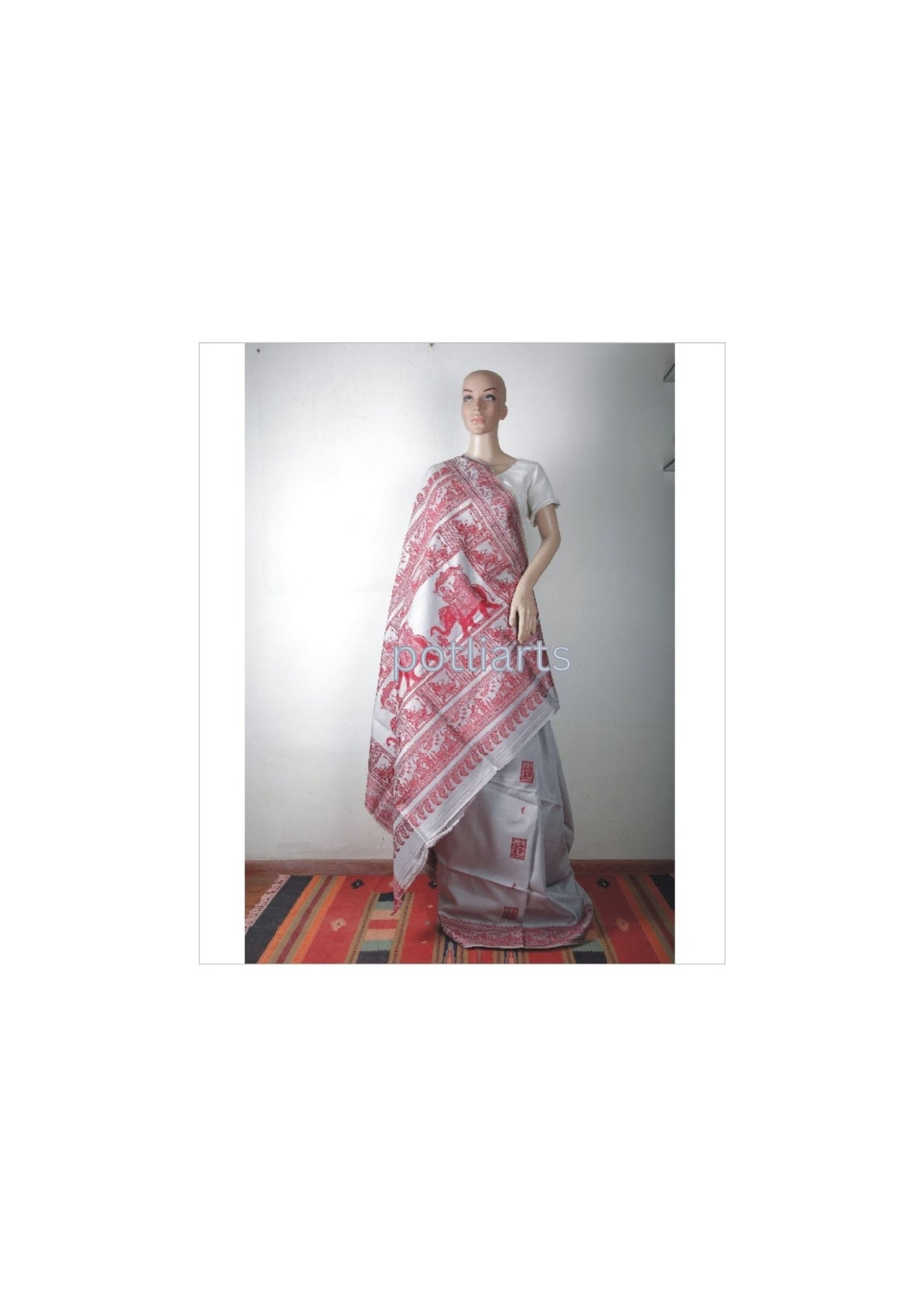 May 2023 Silk Sari Baluchari Add info