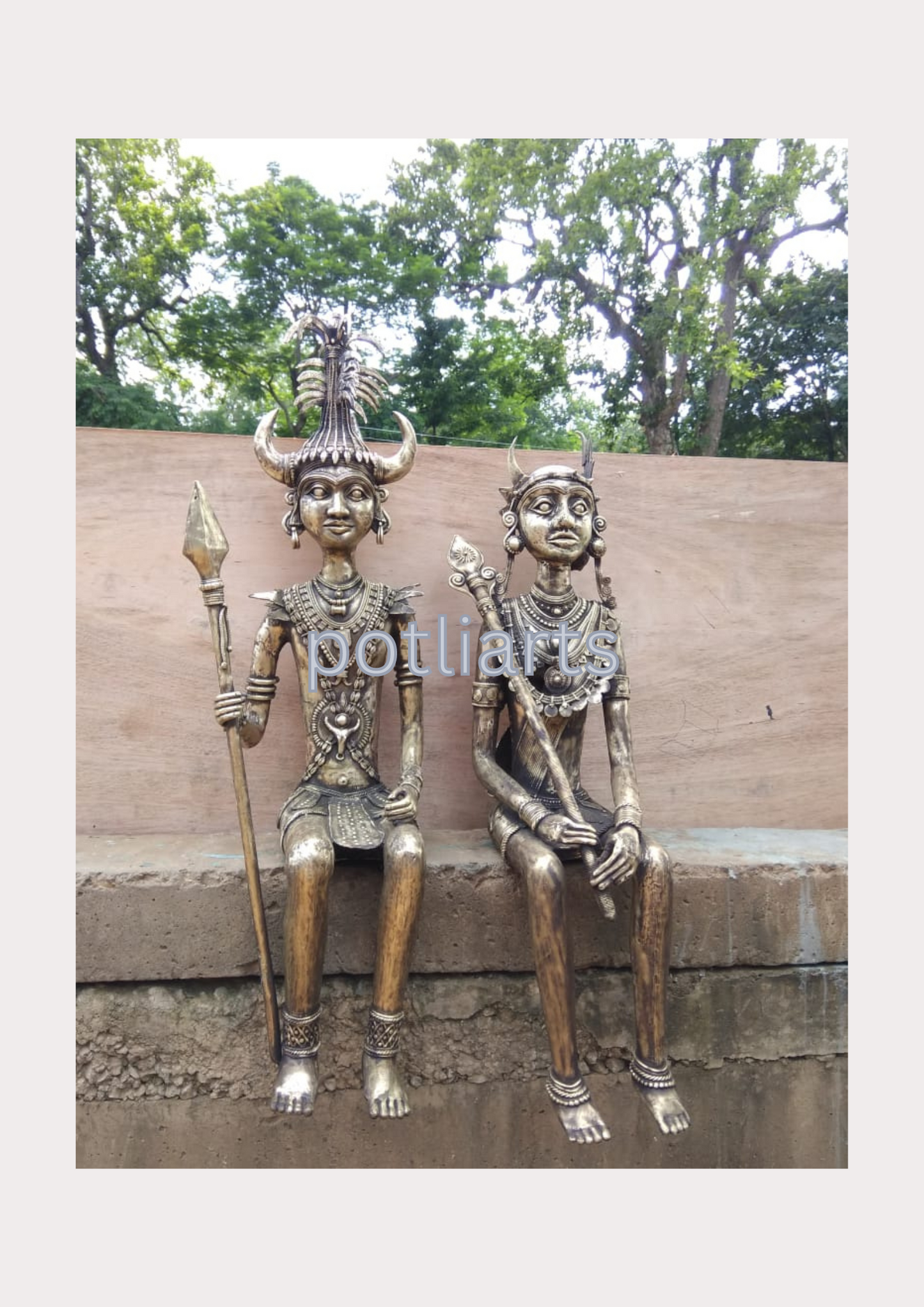 Gadwakam, King & Queen, 2 ft height