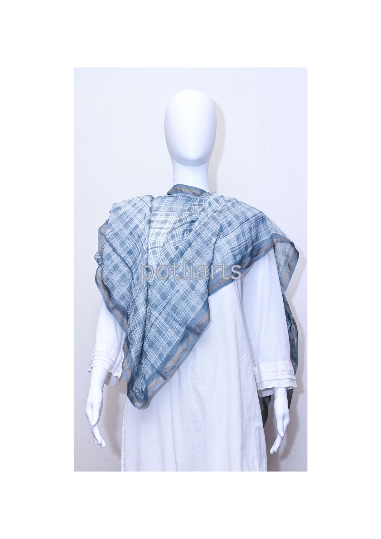 Shibori Dupatta