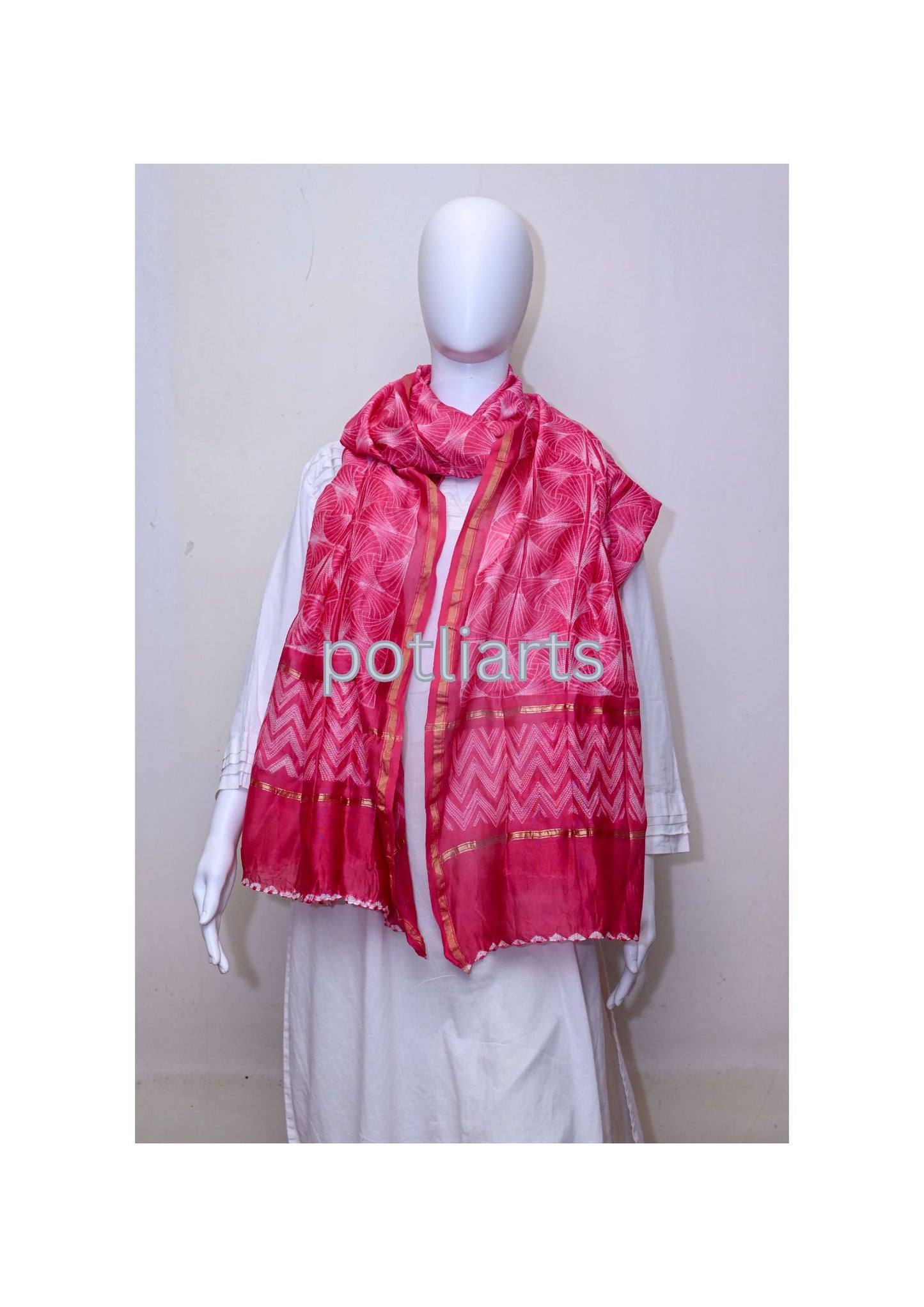 Shibori Dupatta