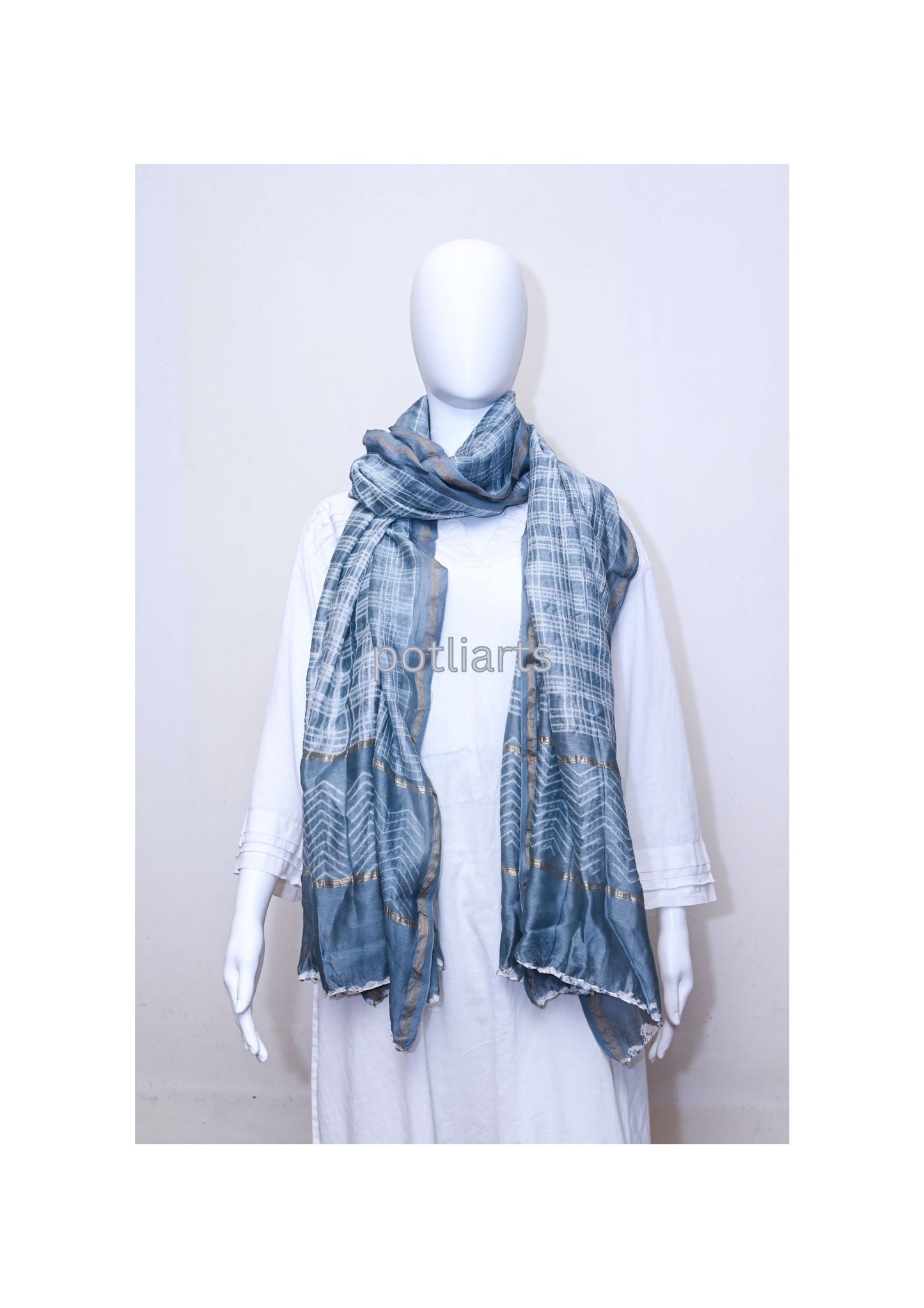 Shibori Dupatta
