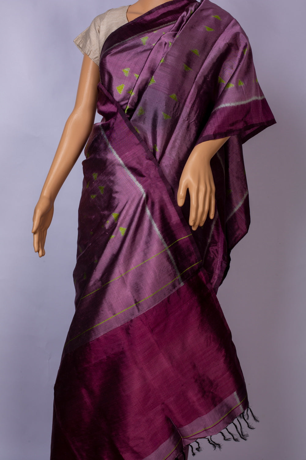 Ikat Silk Sari