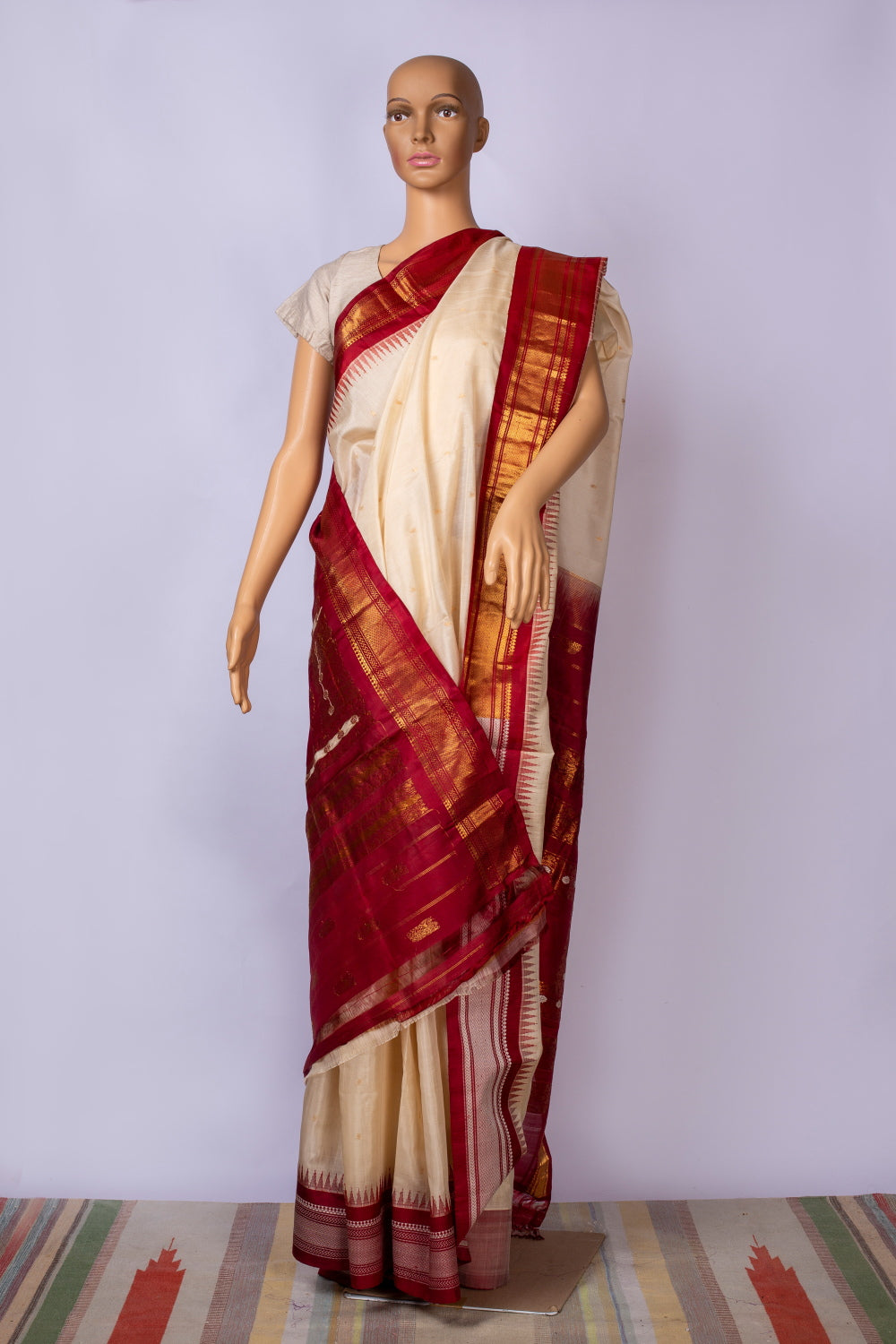 Gadwal Silk Sari