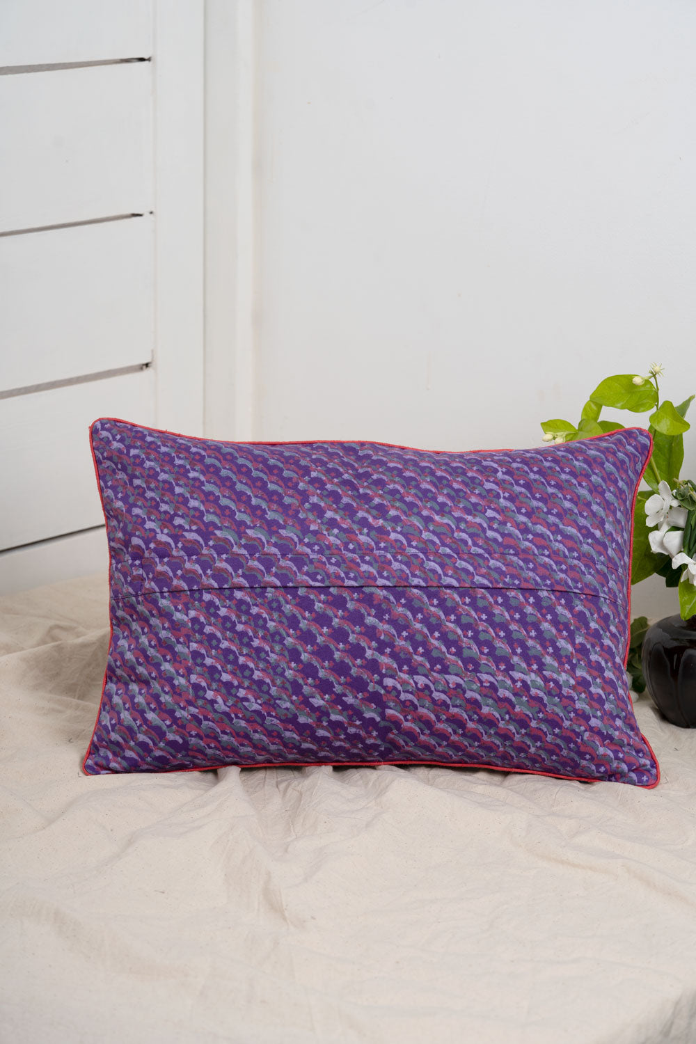 Jat Garasiya Hand Embroidered Cushion Cover