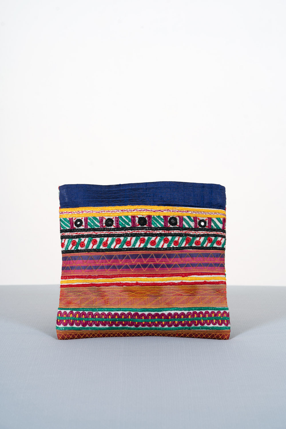 Silk Pakko Hand Embroidered Clutch