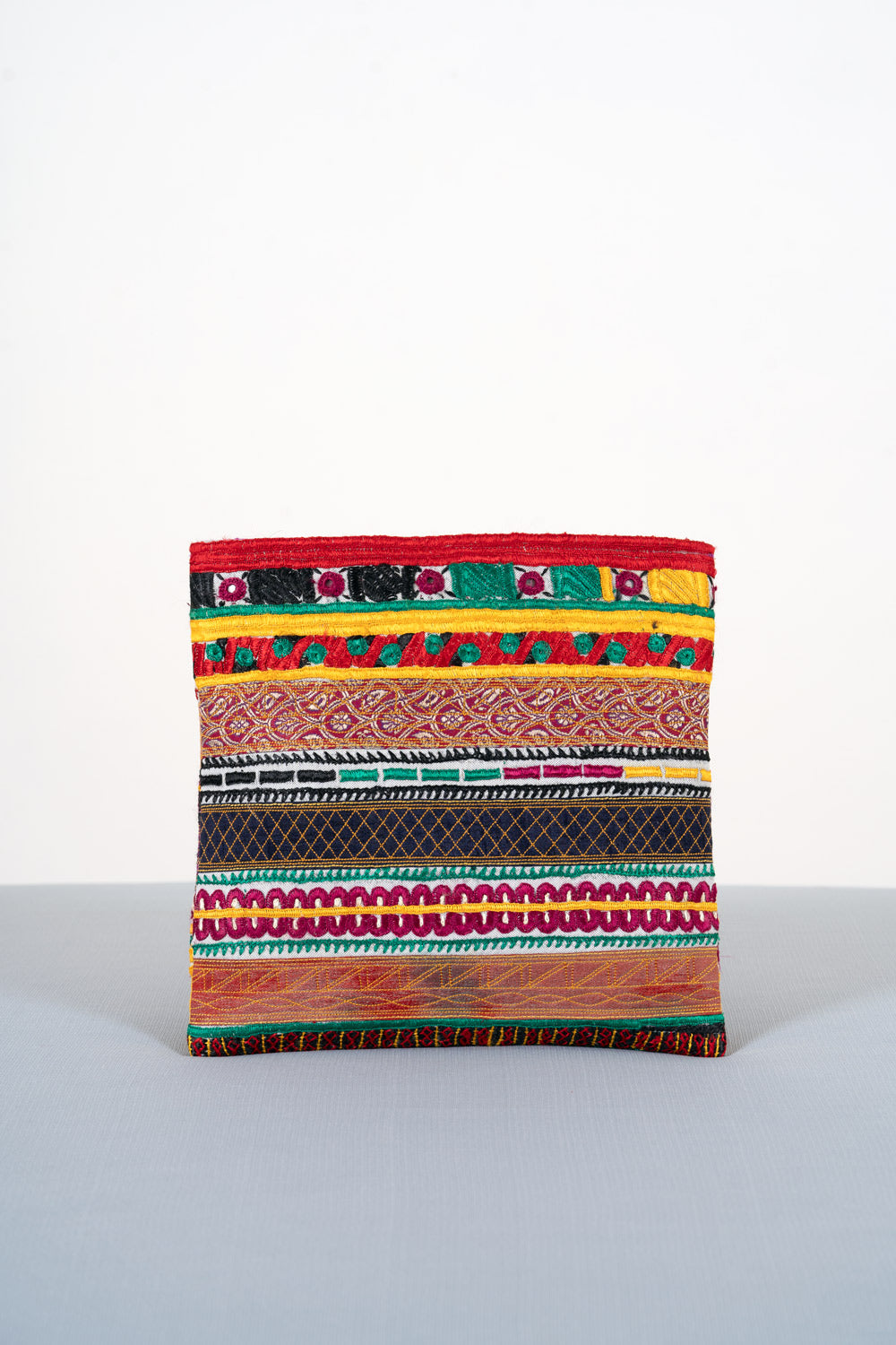 Silk Pakko Hand Embroidered Clutch