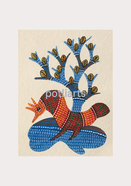 Peacock and Tree of Life