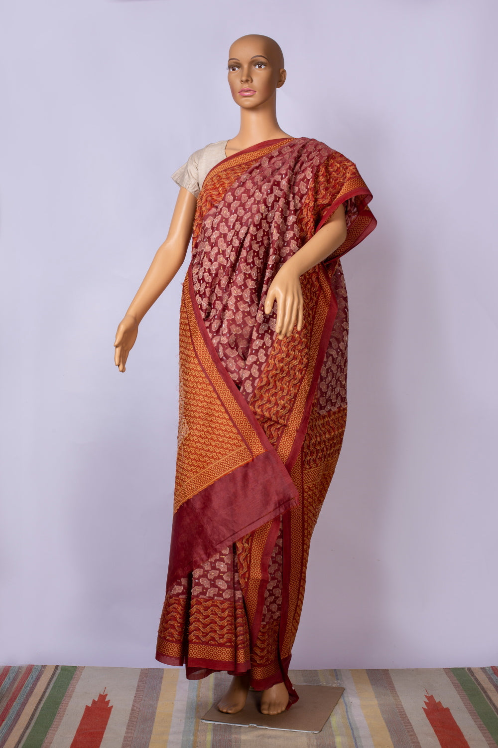 Banarasi cotton sari