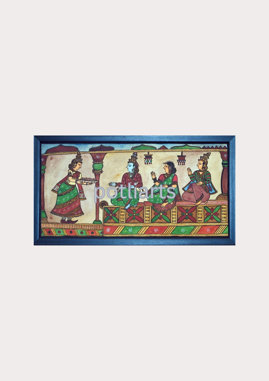 Ram Leela, Ram, Sita, Lakshman with Shabri                                                                                                                                                  ri - 13