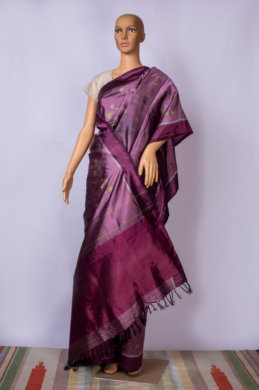Ikat Silk Sari