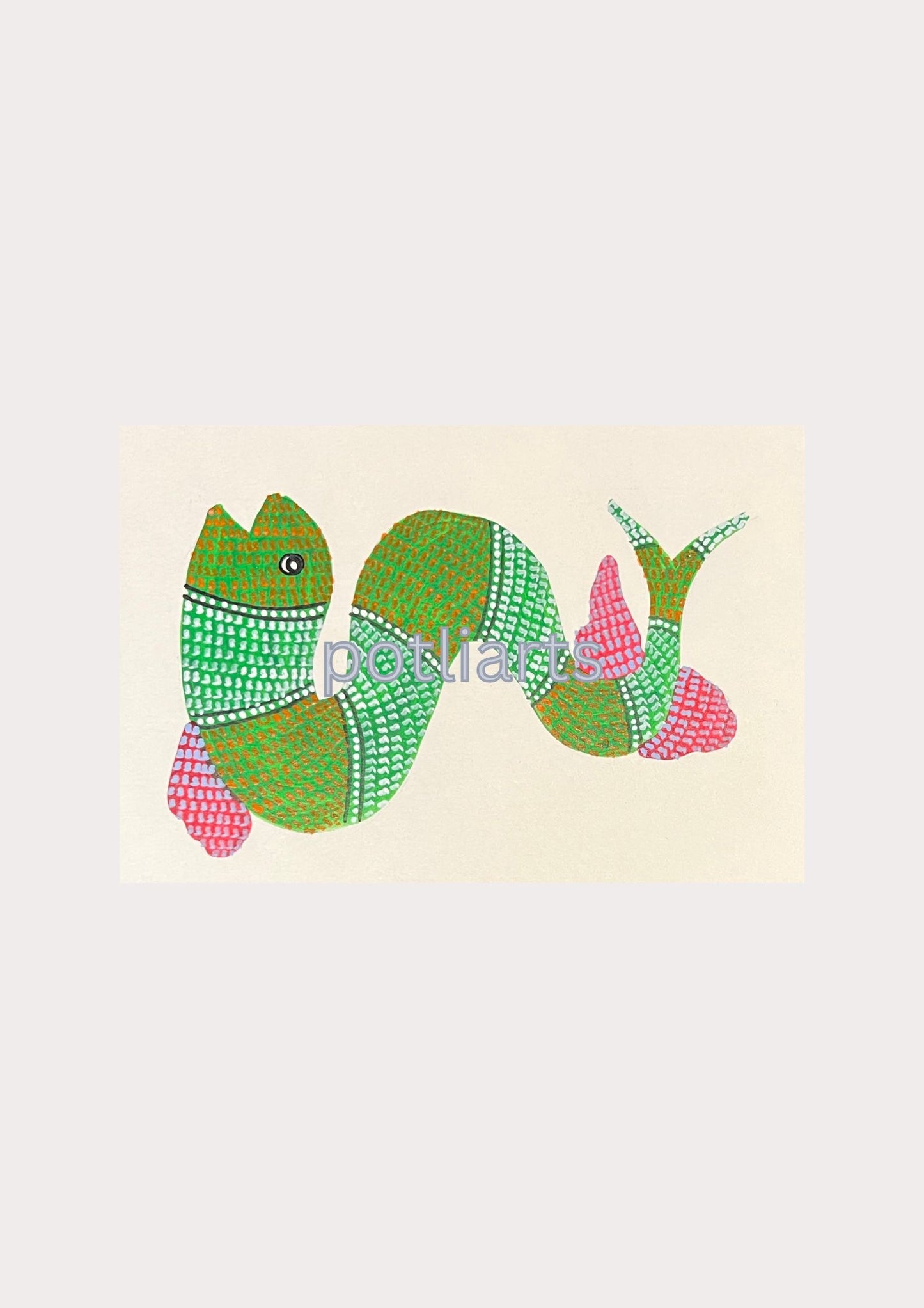 Gond Art - 7.2"/5"