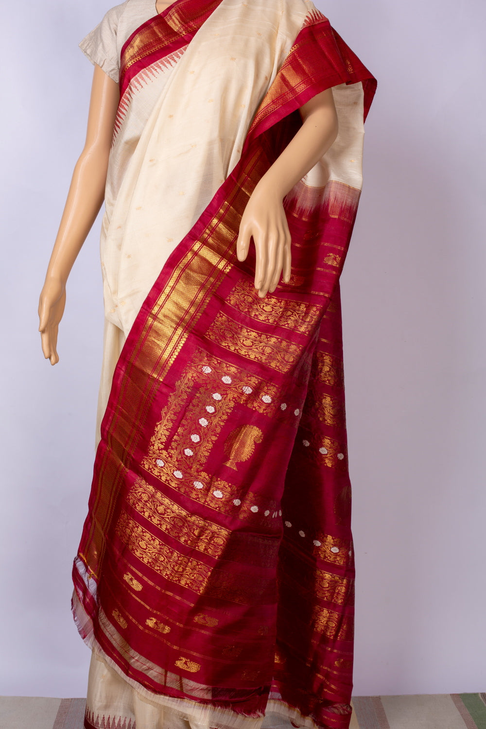 Gadwal Silk Sari