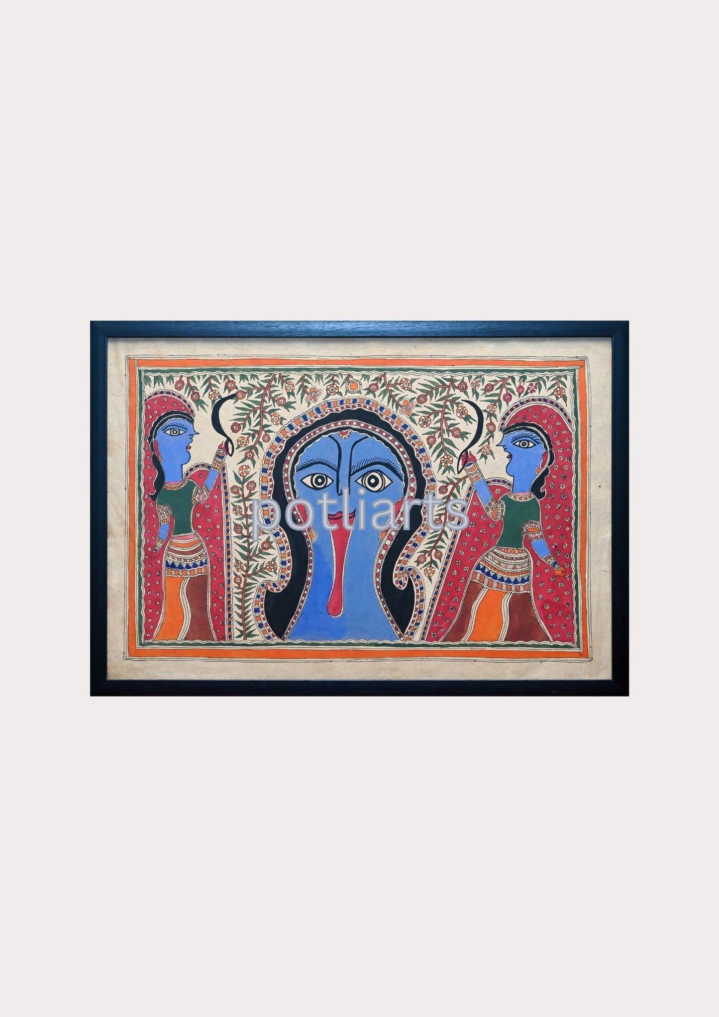 Mithila Art - Goddess Kali